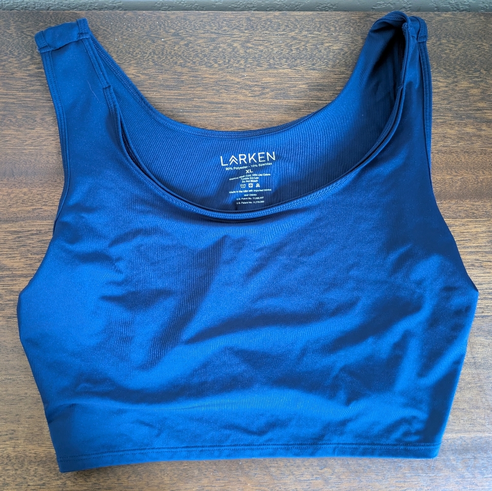 Lark & Ro Navy Blue Tube Top